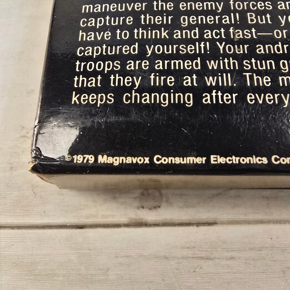 Magnavox Odyssey 2 War of Nerves Video Game CIB 1979 Vintage AC9417 Strategy